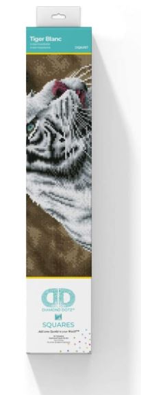 WV: Tiger Blanc Diamond Dotz: 31x41 cm